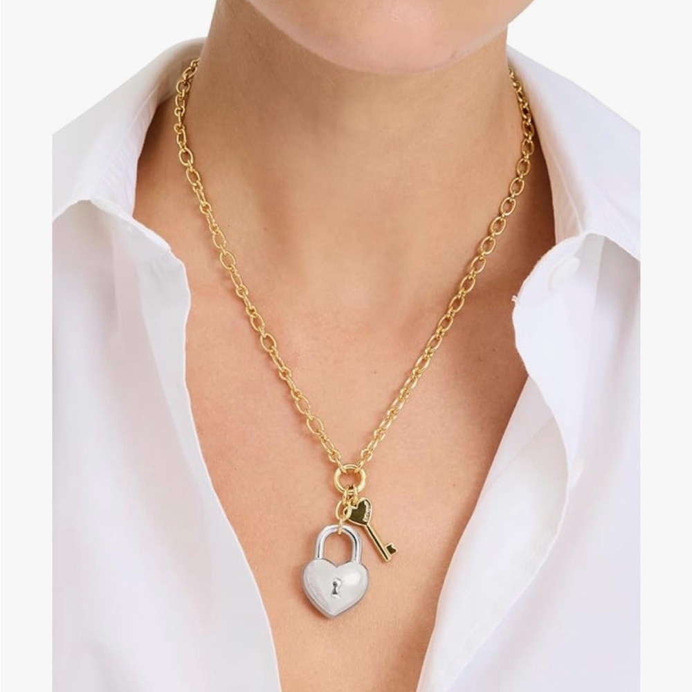 kate spade Gold and Silver Minimalist Necklace
